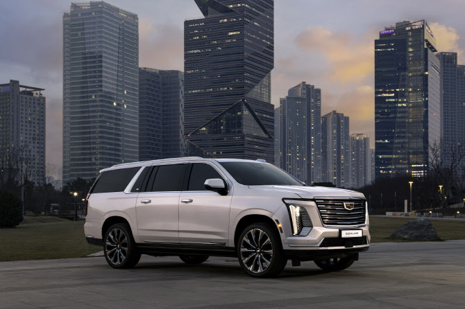 ▲ 캐딜락 더 뉴 에스컬레이드 ⓒ한국자동차기자협회