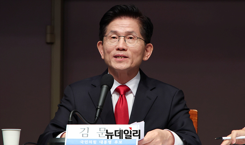 ▲ 김문수 국민의힘 대선 후보 ⓒ서성진 기자