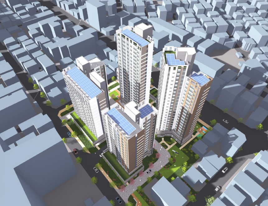 ▲ 마포구 망원동 456번지 일대 모아주택 조감도 ⓒ서울시