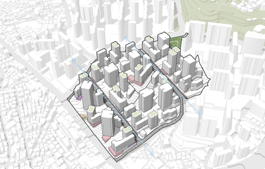 ▲ 관악구 성현동 1021일대 모아타운 조감도 ⓒ서울시