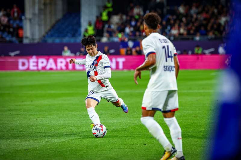 ▲ 이강인이 약 4달 만에 선발 출전해 풀타임을 소화했고, PSG는 몽펠리에에 4-1 대승을 기록했다.ⓒPSG 제공