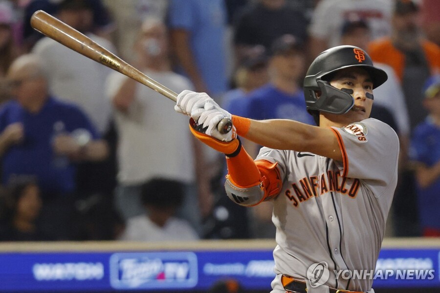 ▲ 샌프란시스코 이정후가 3경기 연속 침묵했다. 12타석 연속 무안타에 그쳤다.ⓒ연합뉴스 제공