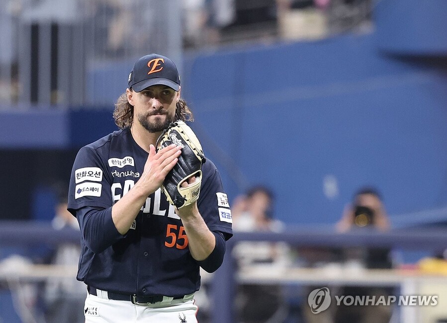 ▲ 한화가 키움을 8-0으로 꺾고 33년 만에 12연승을 달렸다.ⓒ연합뉴스 제공
