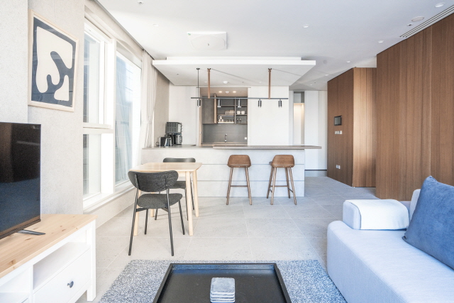 ▲ 블루그라운드 1호점 내부 전경. ⓒ블루그라운드