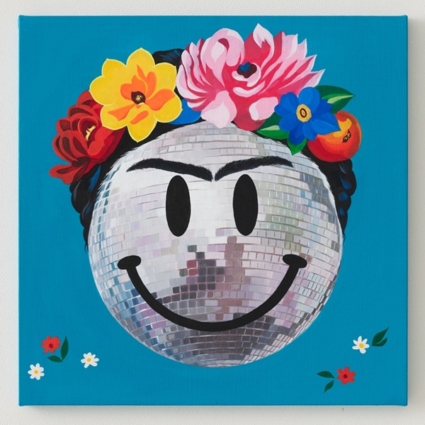 ▲ 'Viva la vida', 45.5cmx45.5, Oil on canvas, 2024.ⓒ윤지선