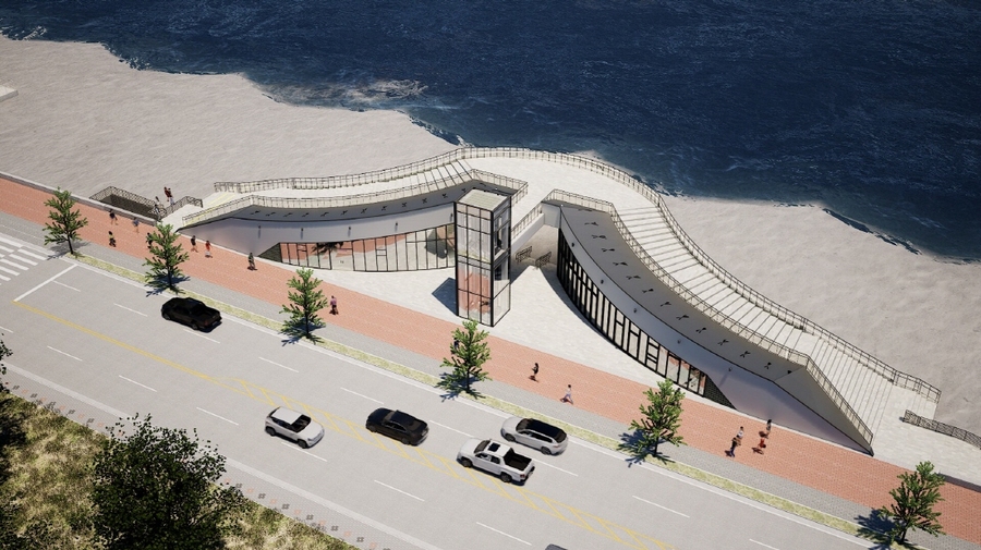 ▲ 과거 송도해수욕장 전경.ⓒ포항시