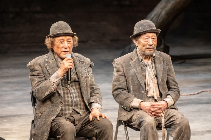 ▲ 신구·박근형의 '고도를 기다리며' X 아르코 특별 기부공연 관객과의 대화 현장.ⓒ한국문화예술위원회