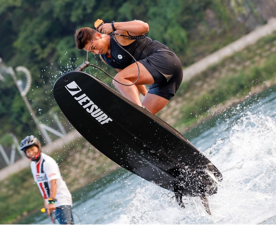 ▲ 지난해 단양 오픈 모토서프 챔피언십 대회 사진.ⓒ단양군