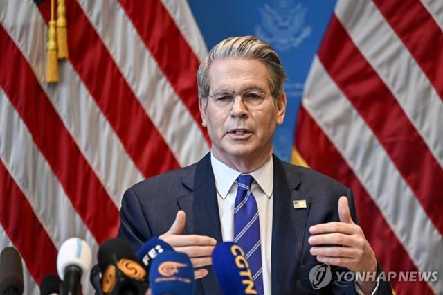 ▲ 스콧 베센트 미국 재무부 장관. AFP 연합뉴스 자료사진. ⓒ연합뉴스