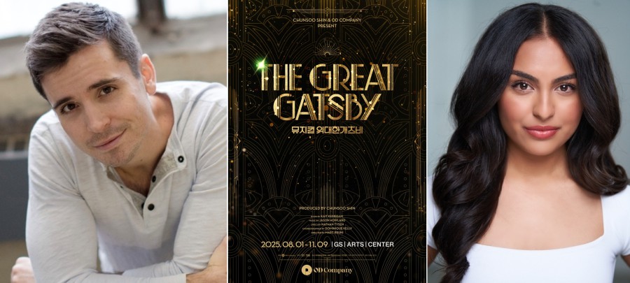 ▲ 뮤지컬 '위대한 개츠비' 서울 오리지널 프로덕션에 매트 도일과 센젤 아마디가 주인공으로 낙점됐다.ⓒ오디컴퍼니