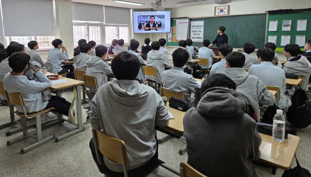 ▲ 직업인 멘토와의 만남 장면ⓒ평택시 제공