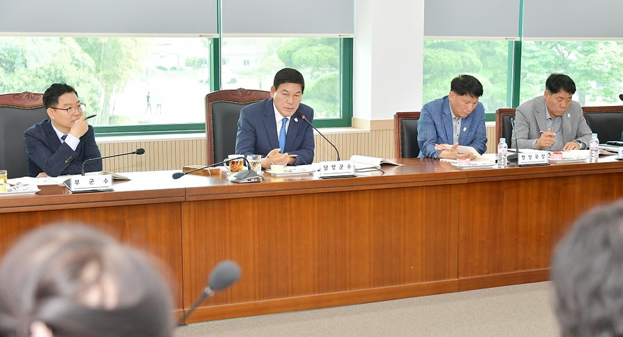 ▲ 공약 세부실천계획 보고회 ⓒ 담양군 제공
