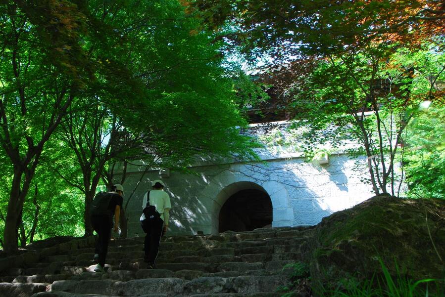 ▲ 금오산성 대혜문.ⓒ진경수 山 애호가