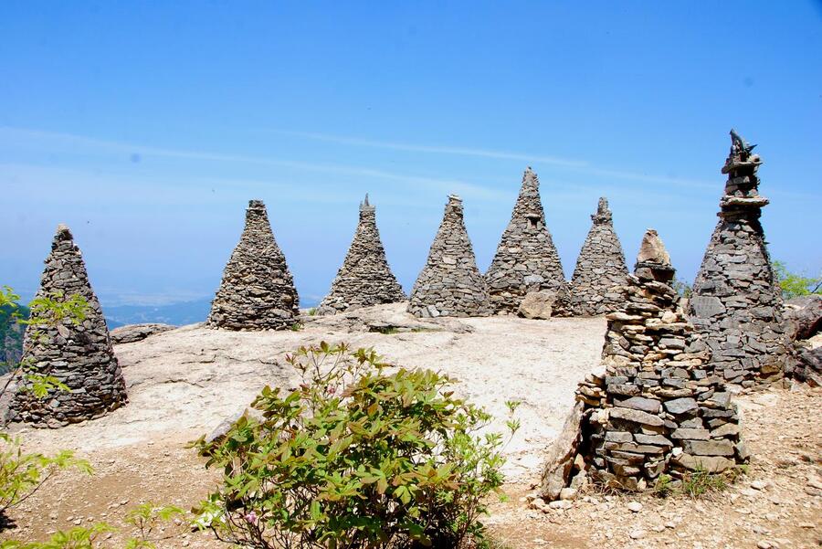 ▲ 오형석탑.ⓒ진경수 山 애호가