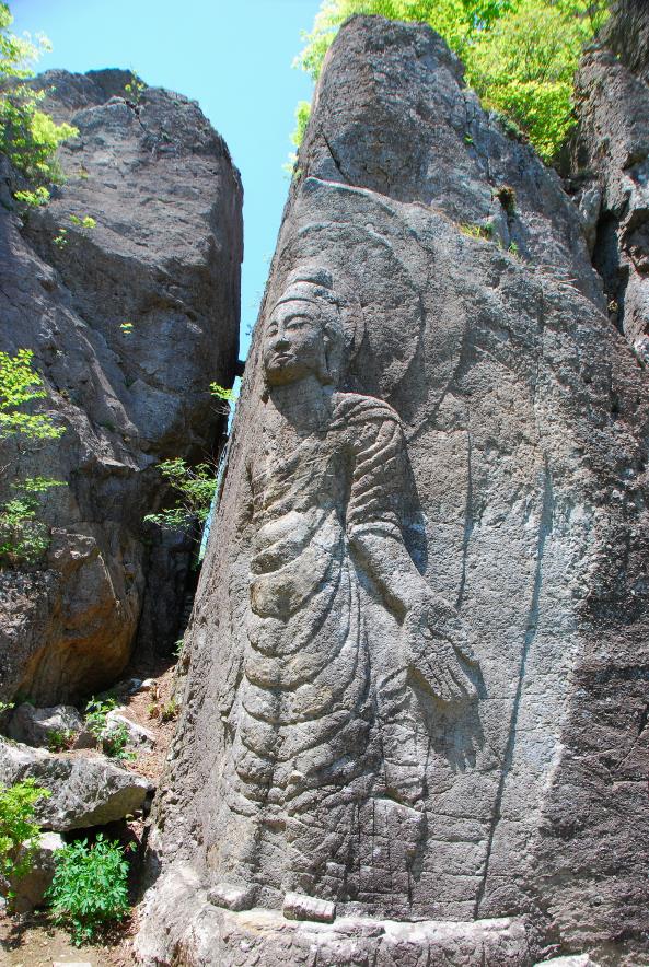 ▲ 마애불입상.ⓒ진경수 山 애호가