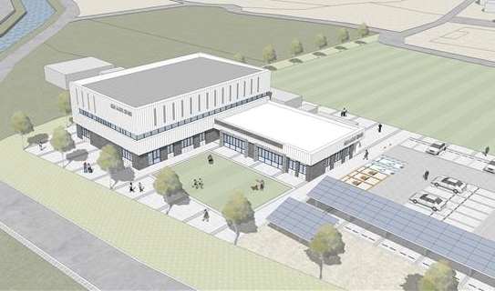 ▲ ‘원남소규모 체육관’ 조감도.ⓒ음성군