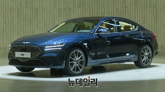 ▲ 제네시스 G70 ⓒ뉴데일리DB