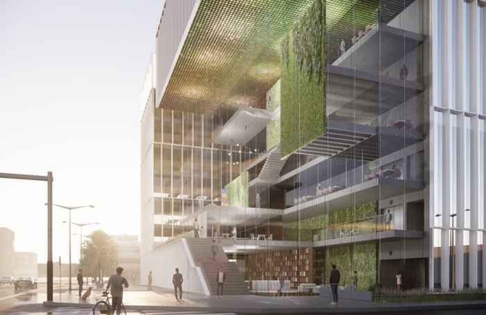 ▲ 주현제·이종진 건축사 대전사회복지회관 기획디자인 조감도.ⓒ대전시