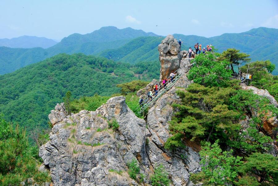 ▲ 팔봉산 3봉.ⓒ진경수 山 애호가