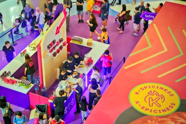 ▲ ‘맵’ 말레이시아 팝업스토어ⓒ삼양식품