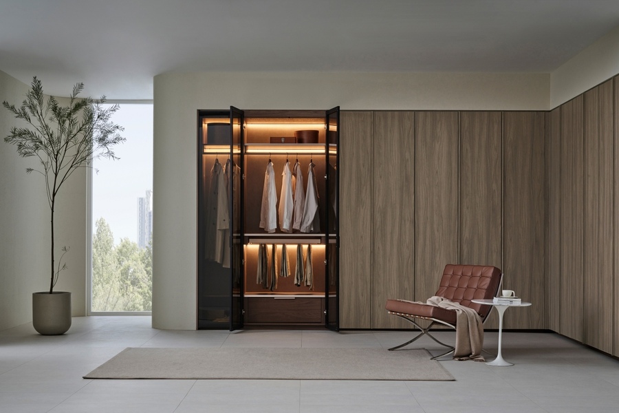 ▲ 한샘의 프리미엄 붙박이장 '시그니처' ⓒ한샘