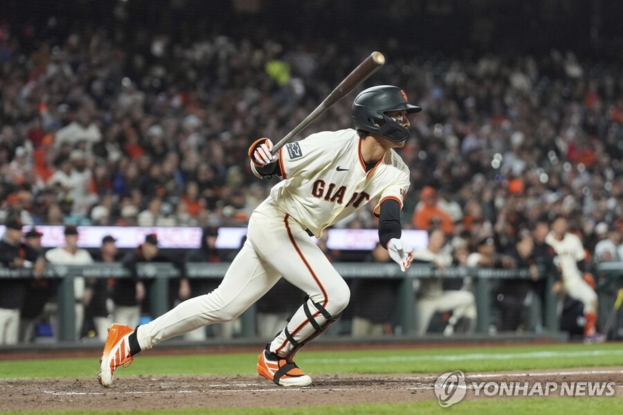 ▲ 샌프란시스코 이정후가 침묵 행진을 끊고 3경기 만에 안타를 생산했다.ⓒ연합뉴스 제공