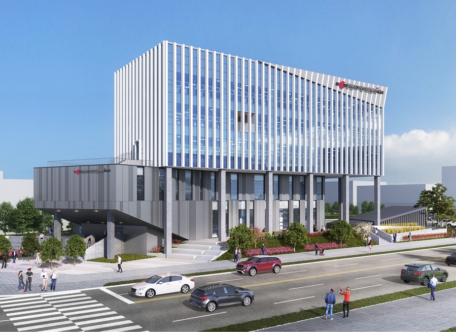 ▲ 충북콘텐츠기업지원센터 조감도.ⓒ충북도