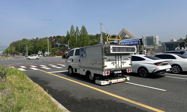 ▲ GPR 정밀 탐사 현장 모습.ⓒ대전시