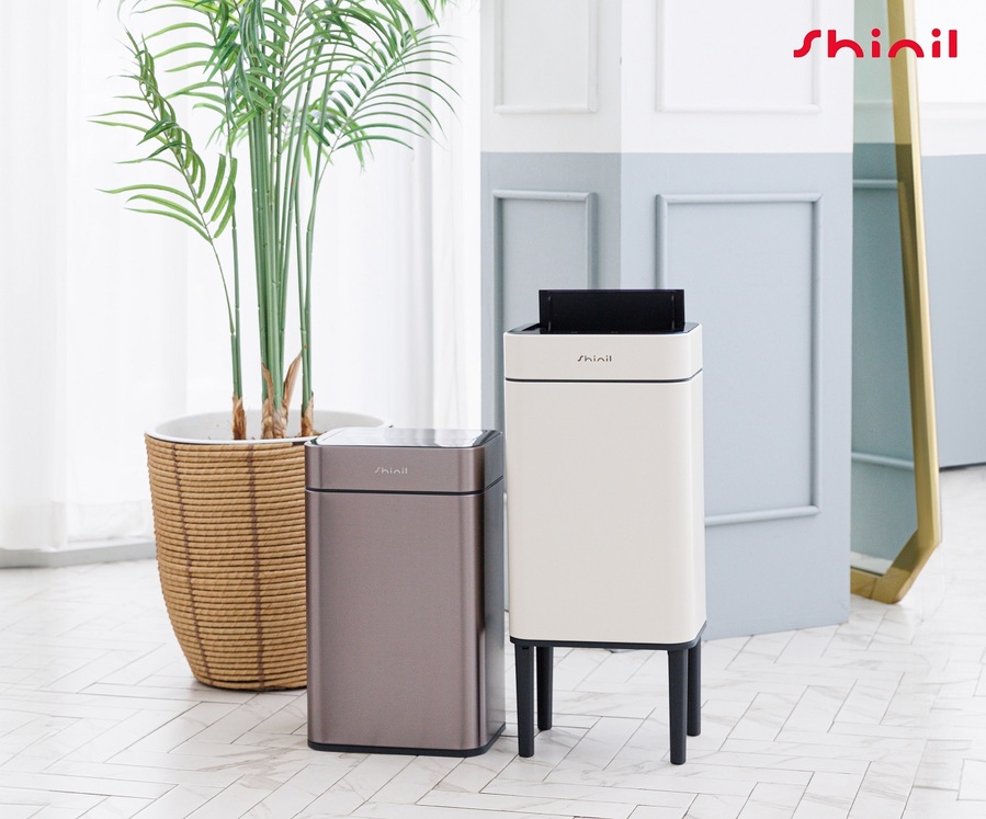 ▲ 신일이 ‘스마트 모션센서 휴지통’을 선보이며 리빙 제품군에 첫 진출한다. ⓒ신일