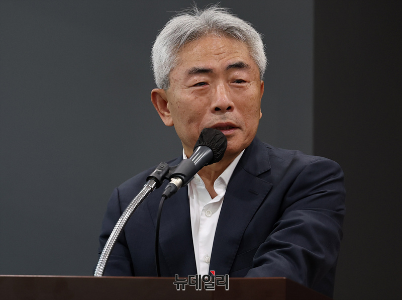 ▲ 정규재 전 한국경제신문 주필. ⓒ정상윤 기자