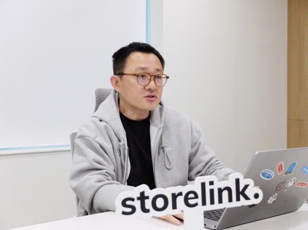 ▲ 강인석 스토어링크 CTO. ⓒ스토어링크
