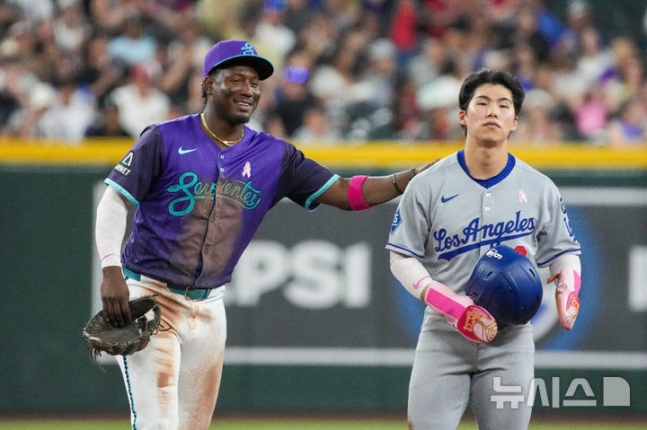 ▲ 다저스의 김혜성이 애리조나전에서 침묵하며 타율 4할이 무너졌다.ⓒ뉴시스 제공