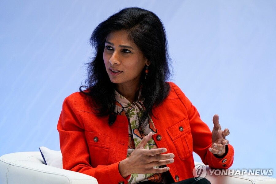 ▲ 기타 고피나스 IMF 수석부총재. ⓒ연합뉴스 제공.