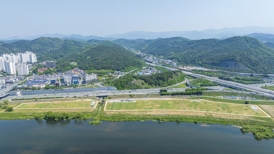 ▲ 대구 북구청(청장 배광식)은 지역 주민의 건강증진과 여가 활성화를 위하여 북구의 새로운 명소가 될, 금호파크골프장을 5월 30일 정식 개장한다.ⓒ북구청