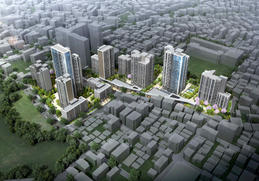 ▲ 강북구 미아11구역 재개발 조감도 ⓒ서울시