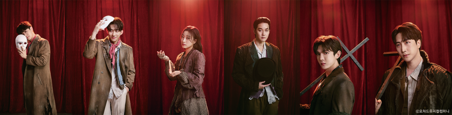 ▲ 뮤지컬 '시지프스' 캐스트.ⓒ오차드뮤지컬컴퍼니