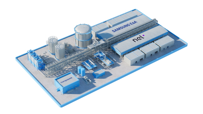 ▲ 컴퍼스H2 조감도. ⓒ삼성E&A