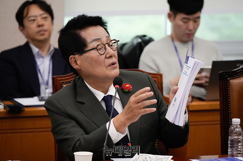 ▲ 박지원 더불어민주당 의원. ⓒ서성진 기자