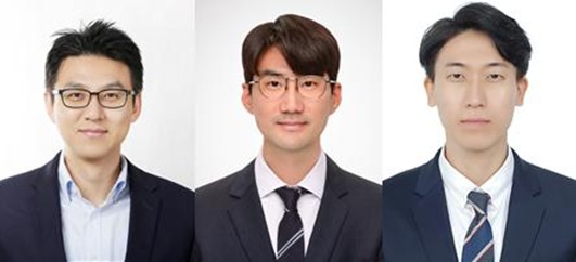 ▲ 왼쪽부터 고려대 KU-KIST 융합대학원(겸 융합에너지공학과) 박혜성 교수, 고려대 최윤성 박사, 고려대 정승온 박사.ⓒ고려대