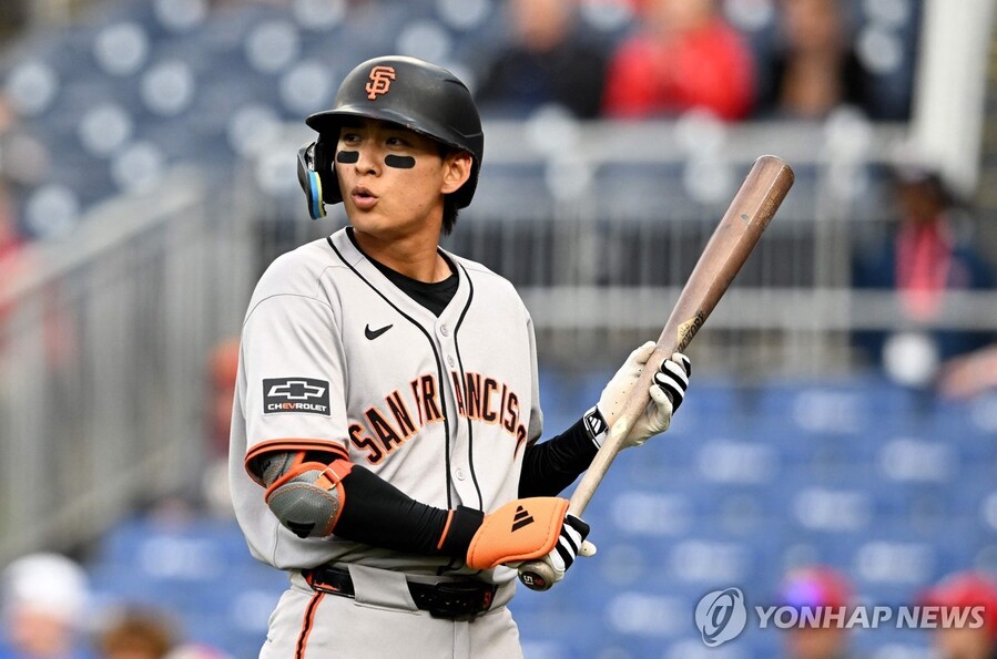 ▲ 샌프란시스코 이정후가 MLB 진출 후 첫 2번 타자로 나섰고, 엄청난 활약을 펼쳤다.ⓒ연합뉴스 제공