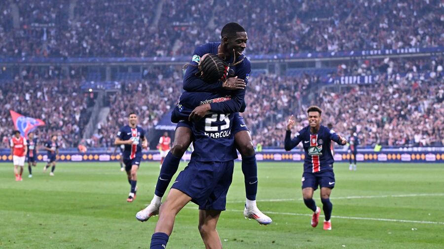 '<b>이강인</b> 외면' PSG, FA컵 <b>우승</b> … 트레블에 'UCL'만 남았다
