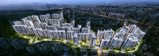 ▲ 이수 극동·우성 2·3단지 조감도. ⓒ포스코이앤씨