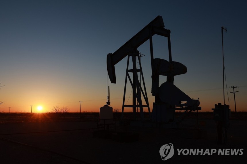 ▲ 미국 텍사스 미드랜드 퍼미언 분지 유전. ⓒ연합뉴스 제공.