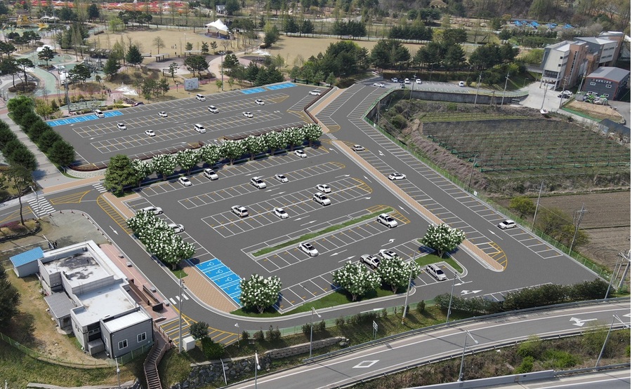 ▲ 청주시는 6월부터 ‘문암생태공원 편의시설 개선사업’을 추진해 공원 주차난 문제 등 해결에 나선다.ⓒ청주시