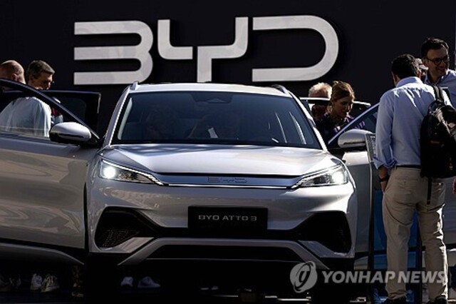 ▲ BYD 전기차. 출처=APⓒ연합뉴스