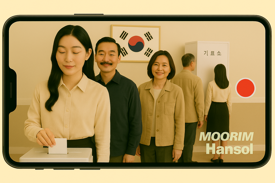 ▲ 양사가 대선을 앞두고 투표용지 경쟁을 벌였다. ⓒChat GPT로 합성
