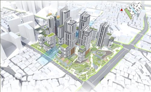 ▲ 영등포구 대림1구역 신속통합기획 조감도.ⓒ연합뉴스