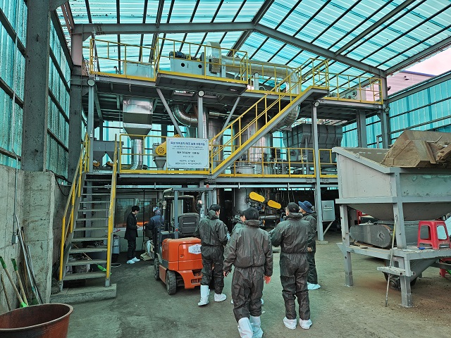 ▲ 축분바이오차제조실 모습.ⓒ봉화군