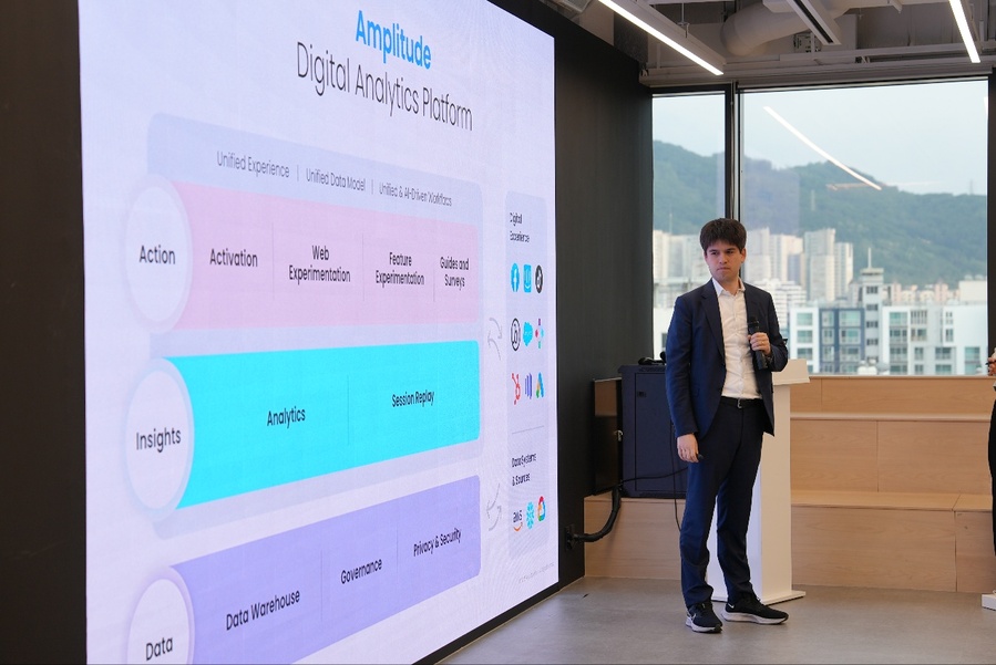 ▲ 스펜서 스케이츠(Spenser Skates) 앰플리튜드 CEO. ⓒ앰플리튜드