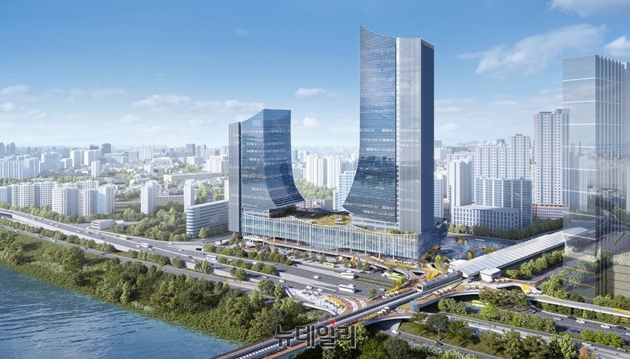 ▲ 동서울터미널 부지 재개발 조감도 ⓒ서울시